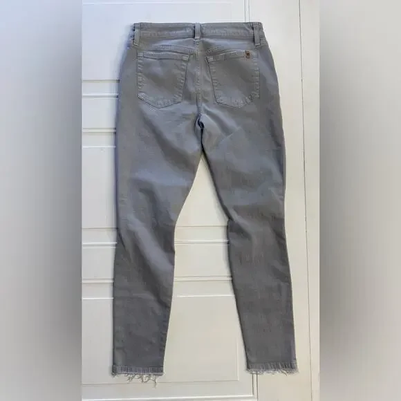 Joe’s Jeans Gray Distressed Skinny Jeans Pants Womens Size 28 - Picture 4 of 6